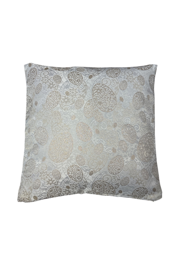 poszewka dekoracyjna, poszewka wielkanocna, poszewka świąteczna, poszewka złota, poszewka złote jajka