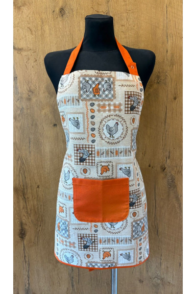 fartuszek wielkanocny , fartuszek kuchenny, fartuszek kurki,  fartuszek wiosenny , fartuszek damski