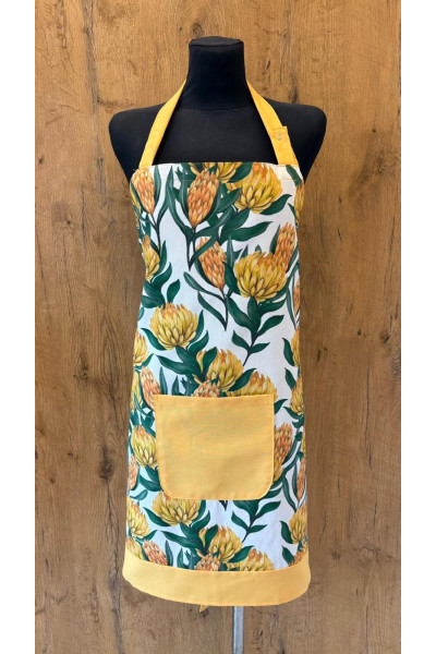 fartuszek kwiatki, fartuszek kuchenny, fartuszek wiosenny, fartuszek damski